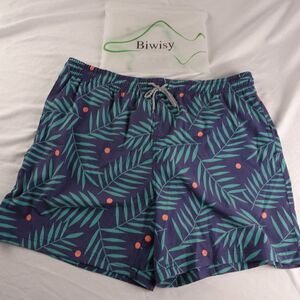 Biwisy Men Swim Shorts with Pockets Size 2XL